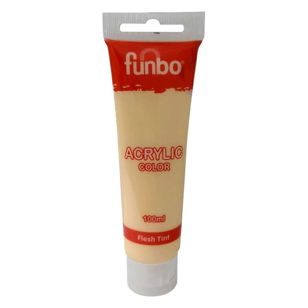 Funbo Acrylic TUBE 100ml 46 FLESH TINT FO-AC-100-046